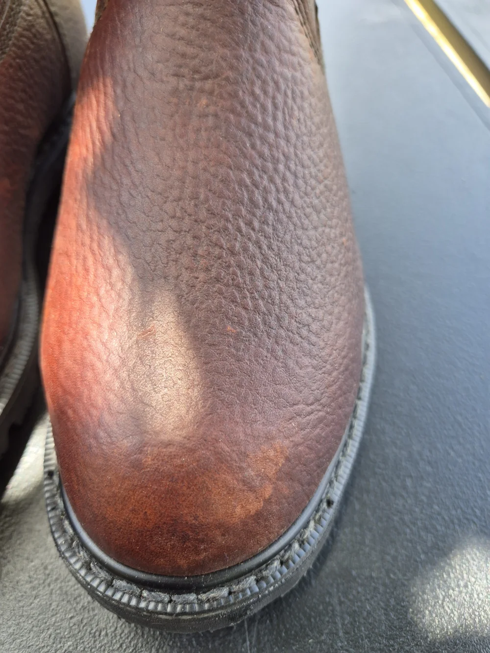 9.5W Work By Red Wing Shoes Dark Brown Work Pull-On Boots. NWB
